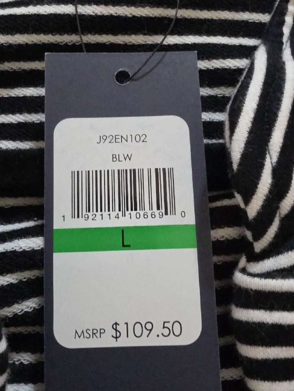 Tommy Hilfiger Striped Military-Style Blazer - Picture 5 of 5